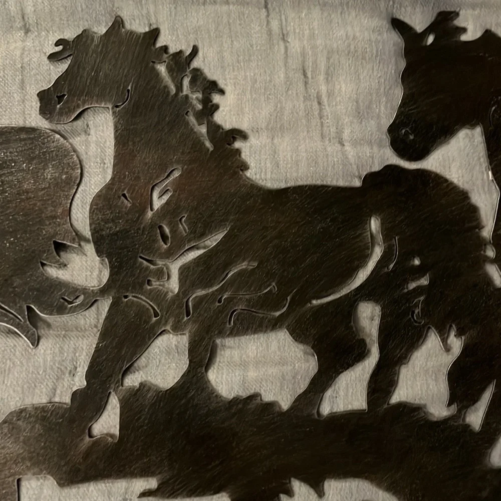 Metal Cut-out Horses - Picture 3 of 10